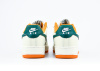 Кроссовки Nike Air Force 1 "White/Green/Orange" (5500-29) |A1C| от магазина vikingsmen.ru