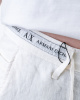Шорты лен мужские Armani Exchange (21037509) (46 (W30), Белый, 46 (S))