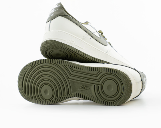 Кроссовки Nike Air Force 1 Low "White/Green" (M5500-33) |A1A1| от магазина vikingsmen.ru