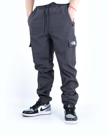 Детальное Изображение Брюки спортивные мужские The North Face на флисе (0078)