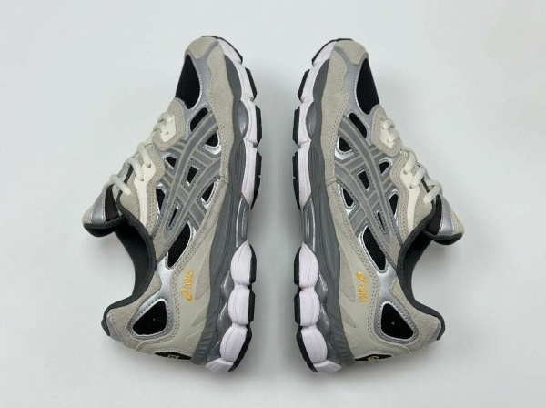 Кроссовки Asics Gel NYC Clay Grey Black (685-3) от магазина vikingsmen.ru