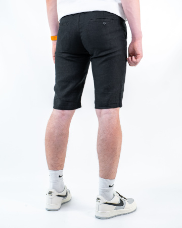 Шорты лен мужские Armani Exchange (21037509) (48-50 (W33), Черный, 50 (L))