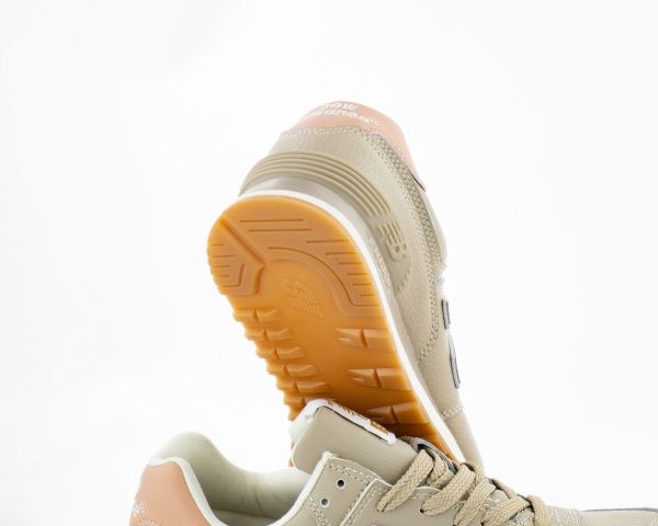 Кроссовки New Balance 574 "Beige/White/Rose" (890-7)[СС] от магазина vikingsmen.ru