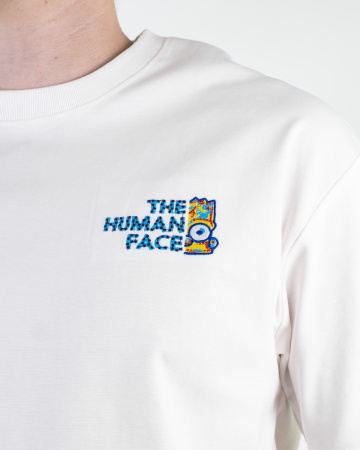 Футболка мужская LAHKIN'S "THE HUMAN FACE" (5250) (XXXL, Белый)