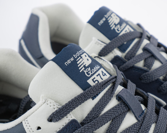 Кроссовки New Balance 574 "DK.Blue/White" (891-5)[СС] от магазина vikingsmen.ru
