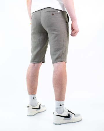 Шорты лен мужские Boss (21037508) (46-48 (W31), Темно-бежевый, M)