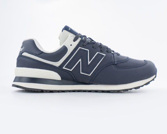 Кроссовки New Balance 574 "DK.Blue/White" (891-5)[СС] от магазина vikingsmen.ru