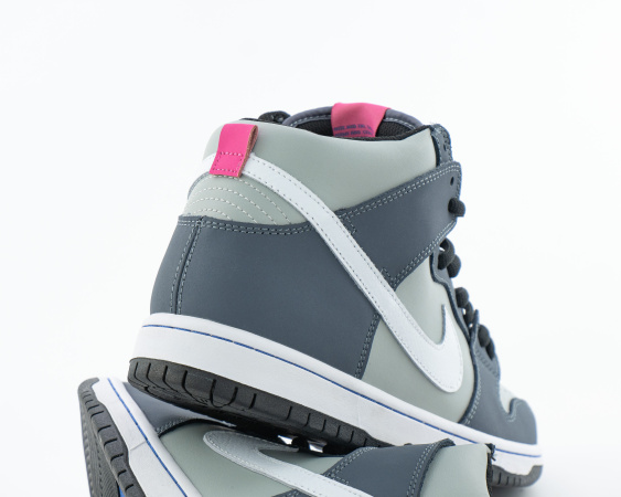 Кроссовки Nike Dunk High Pro SB "Medium Grey" (5502-7) [СС] от магазина vikingsmen.ru
