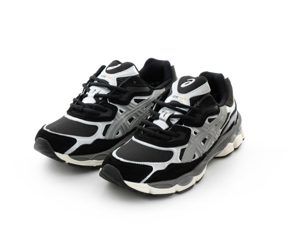 Кроссовки Asics Gel NYC Black Ivory Grey GTX (014-1) от магазина vikingsmen.ru
