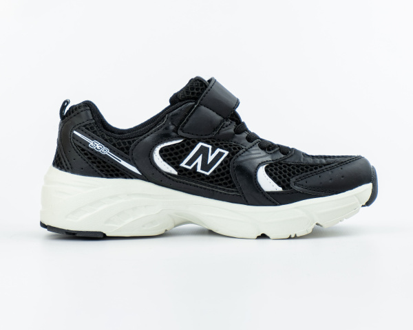 Детские кроссовки New Balance 530 "Black/White" (532-12) от магазина vikingsmen.ru