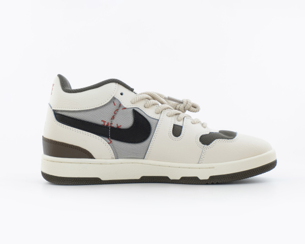 Кроссовки Travis Scott x Nike Mac Attack Light Smoke Grey (М5037-2) [СС] от магазина vikingsmen.ru