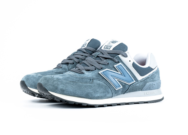 Кроссовки New Balance 574 "Blue/White" (475-14)|CC| от магазина vikingsmen.ru