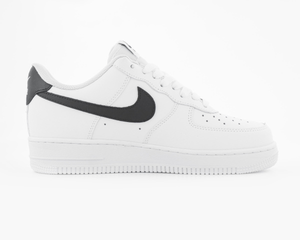 Кроссовки Nike Air Force 1 ’07 White Black Pebbled Leather (М5900-3) от магазина vikingsmen.ru