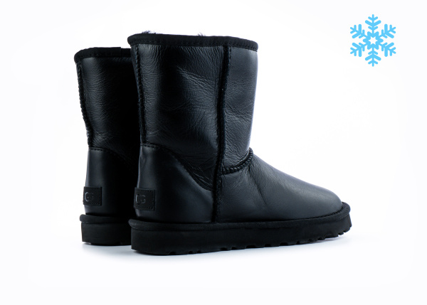 Угги Classic Short "Black Metallic" (21037032) от магазина vikingsmen.ru
