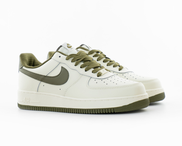 Кроссовки Nike Air Force 1 Low "White/Green" (M5500-33) |A1A1| от магазина vikingsmen.ru