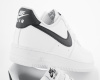 Кроссовки Nike Air Force 1 ’07 White Black Pebbled Leather (М5900-3) от магазина vikingsmen.ru