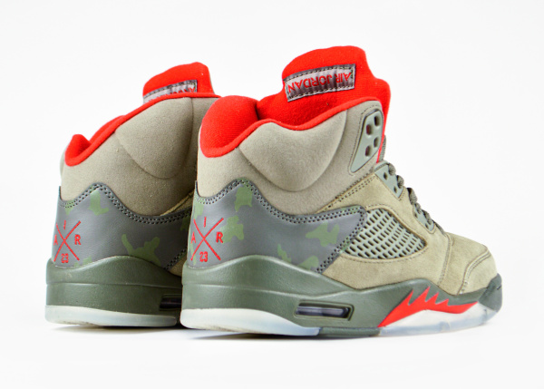 Кроссовки Nike Air Jordan 5 Retro GS "Camo" (5028-9) |AA1| от магазина vikingsmen.ru