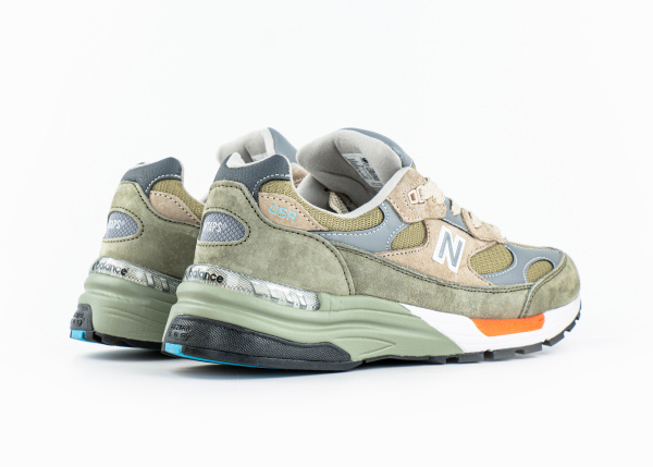 Кроссовки WTAPS x New Balance 992 "Olive Drab" (592-3) от магазина vikingsmen.ru