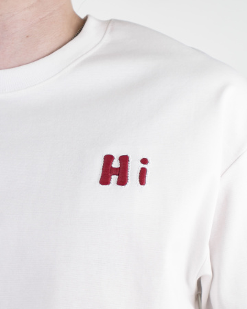 Футболка мужская LAHKIN'S "HI" (5275) (XXL, Белый)