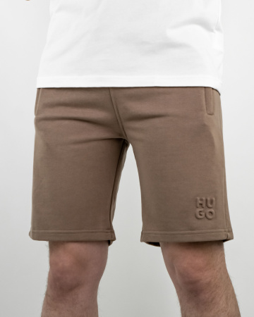 Костюм футболка + шорты Hugo (7002269/7045007) (L, Белый/Коричневый)