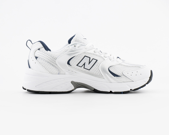 Кроссовки New Balance 530 "White Silver Navy" (054-1) от магазина vikingsmen.ru