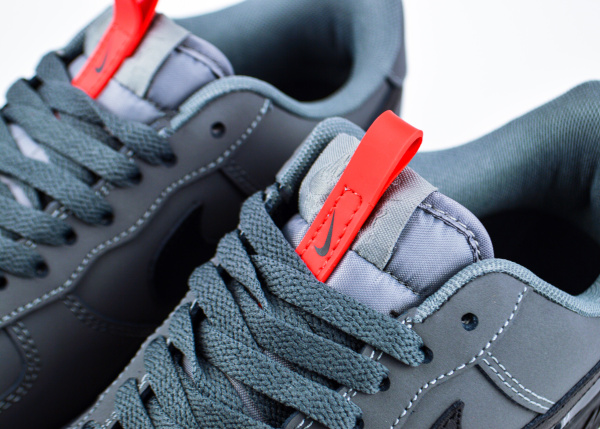 Кроссовки Nike Air Force 1 "Grey/Black" (9501-1) |AA1| от магазина vikingsmen.ru