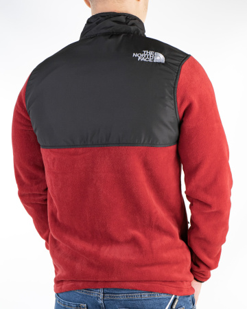 Кофта на молнии The North Face (флис+плащевка) (21037988) (XXL, Красный)