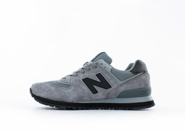 Кроссовки New Balance 574 "Grey/Black" (510-37) [СА] от магазина vikingsmen.ru