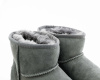Угги UGG Mini Bailey Logo Strap Suede Grey (W101-4) от магазина vikingsmen.ru