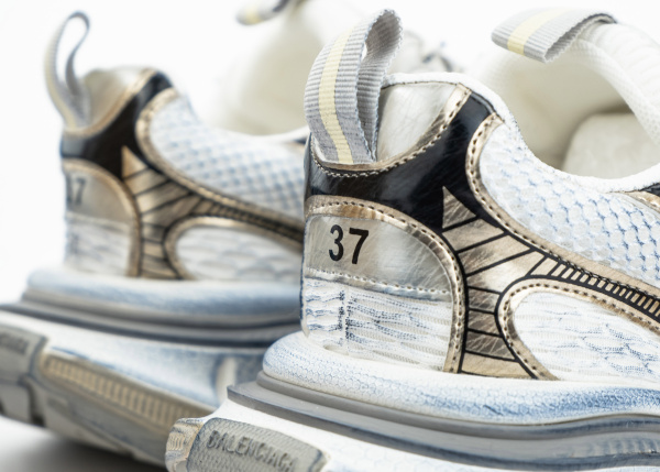 Кроссовки Balenciaga 3XL "White/Gold" (F357) от магазина vikingsmen.ru