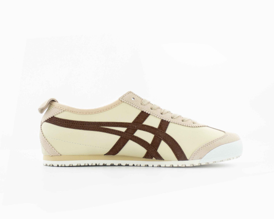 Кроссовки Onitsuka Tiger Mexico 66 Vintage "Cream Burgundy" (М3000-5) от магазина vikingsmen.ru