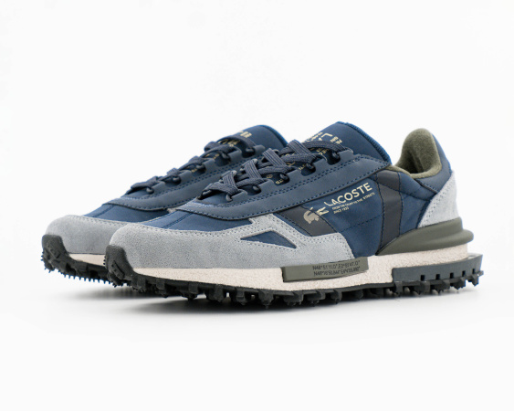 Кроссовки Lacoste Elite Active "Dark Blue/Gray" (М995-12) от магазина vikingsmen.ru