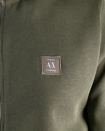 Кофта на замке Armani Exchange (07-613)) (L, Зеленый)