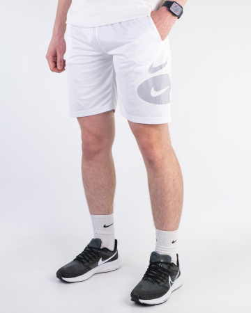 Шорты мужские Nike (699-100-4) (L, Белый/Серый)