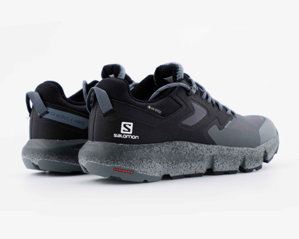 Кроссовки Salomon Predict Hike GTX "Black/Gray" (М4083-2) от магазина vikingsmen.ru