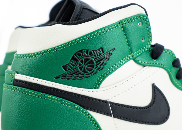 Кроссовки Nike Air Jordan 1 Mid "Pine Green" (М5525-16) [СС] от магазина vikingsmen.ru