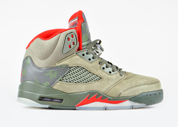 Кроссовки Nike Air Jordan 5 Retro GS "Camo" (5028-9) |AA1| от магазина vikingsmen.ru