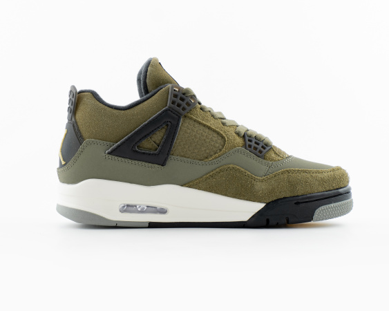 Кроссовки Nike Air Jordan 4 Retro SE "Craft Medium Olive" (5003-74) от магазина vikingsmen.ru