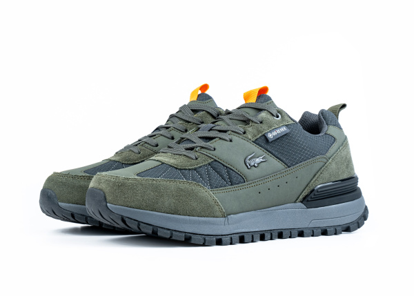 Кроссовки Lacoste Gore-Tex "Khaki" (476-4)|BA1| от магазина vikingsmen.ru