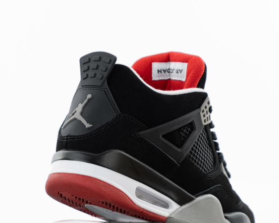 Кроссовки Nike Air Jordan 4 Retro "Bred" (G5003-1) от магазина vikingsmen.ru