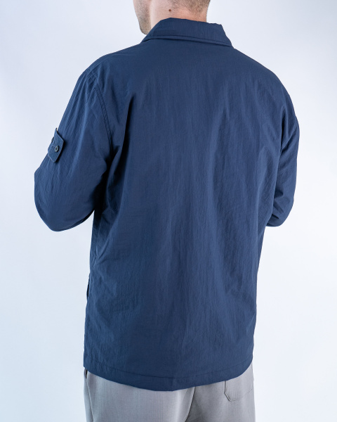 Ветровка с карманами на груди Stone Island (21037512) (XXL, Синий)