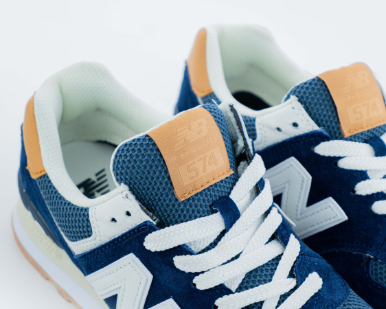 Кроссовки New Balance 574 "Natural Indigo Mahogany" (W510-52) от магазина vikingsmen.ru