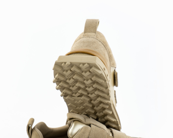 Кроссовки женские "Beige/Gold" (K-YD-2325-1-70) [СС] от магазина vikingsmen.ru