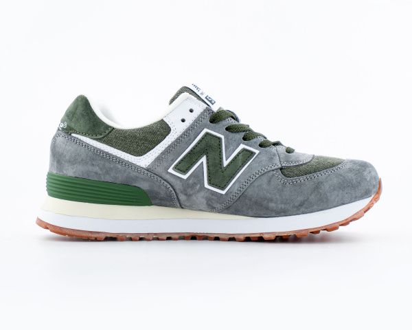 Кроссовки New Balance 574 "Grey/Green" (510-41) от магазина vikingsmen.ru