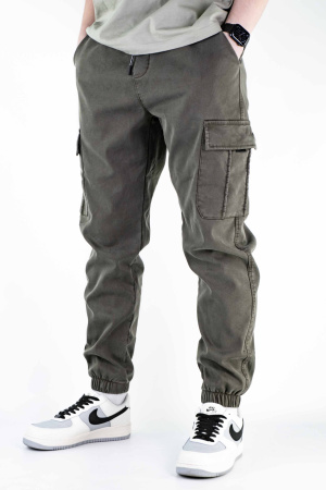 Детальное Изображение Джоггеры мужские на флисе (95004)