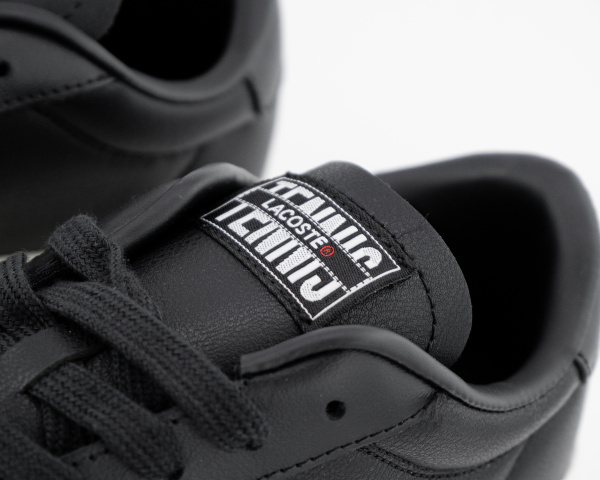 Кеды Lacoste Baseshot Pro 125 3 SMA "Black/Off White" (М7500-1) от магазина vikingsmen.ru