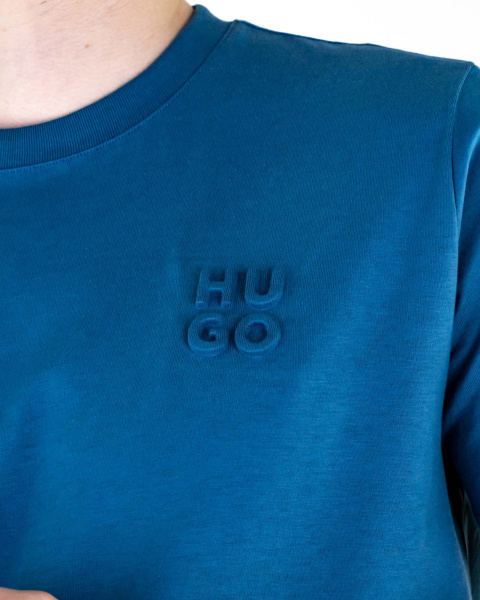 Костюм футболка + шорты Hugo (7002269/7045007) (XL, Синий/Темно-синий)