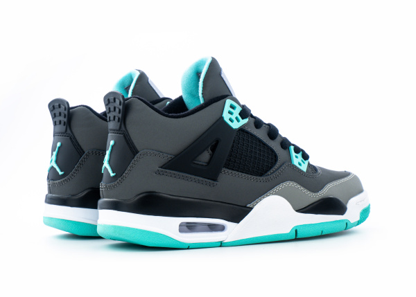 Кроссовки Nike Air Jordan 4 Retro "Green Glow" (M5003-32) |AA| от магазина vikingsmen.ru