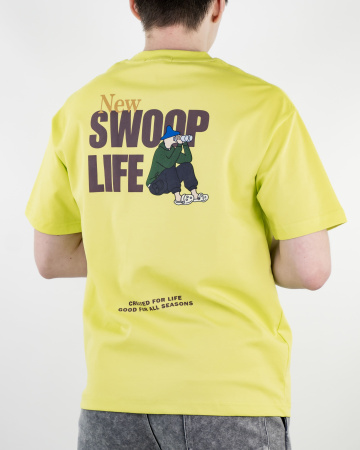 Футболка мужская LAHKIN'S "SWOOP" (5249) (M, Желтый)