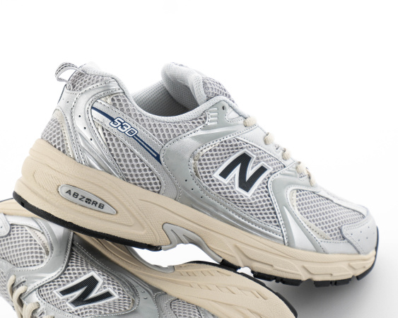Кроссовки New Balance 530 Vintage "Metallic Silver" (М530-23) от магазина vikingsmen.ru